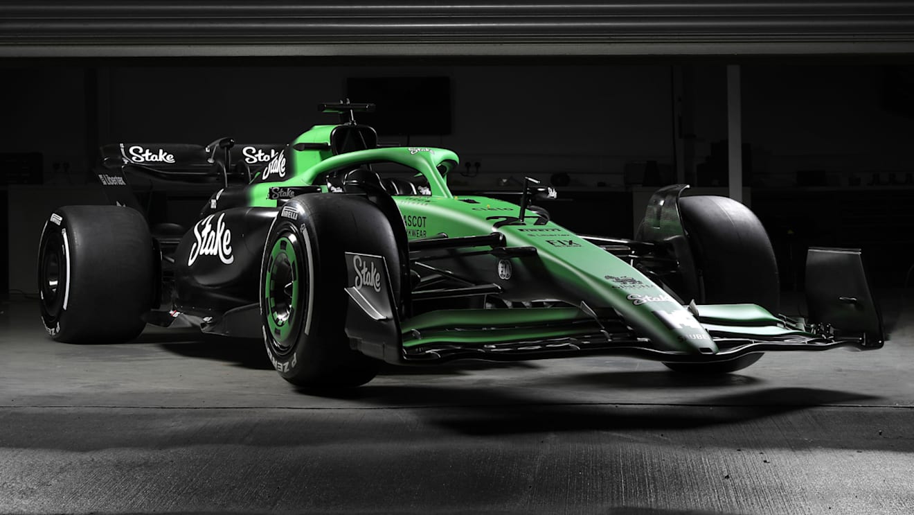 Kick Sauber's launch car from the F1 75 Live season launch event has gone up for auction